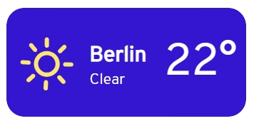 Widget yang bisa disesuaikan